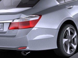 Honda Accord Phev 2015 vray 3D Model