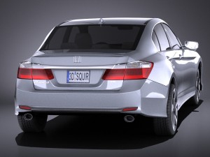 Honda Accord Phev 2015 vray 3D Model