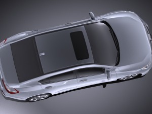 Honda Accord Phev 2015 vray 3D Model