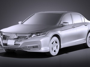 Honda Accord Phev 2015 vray 3D Model