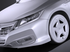 Honda Accord Phev 2015 vray 3D Model