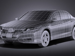 Honda Accord Phev 2015 vray 3D Model