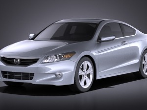 honda accord 2012 coupe vray 3D Model