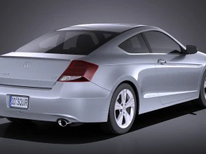 Honda Accord 2012 Coupe vray 3D Model