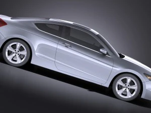 Honda Accord 2012 Coupe vray 3D Model
