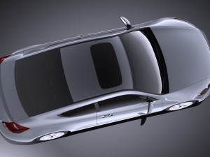 Honda Accord 2012 Coupe vray Model 3D