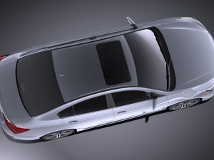 Honda Accord 2017 vray 3Dモデル