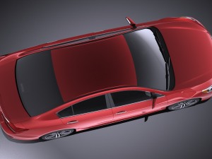 Honda Accord Sport 2017 vray 3D 모델