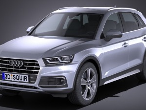 Audi Q5 2017 3D Model