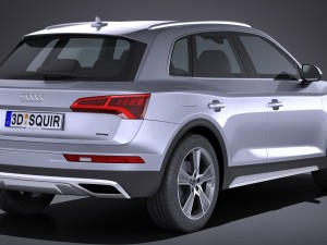Audi Q5 2017 3D Модель