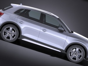 Audi Q5 2017 3D Модель