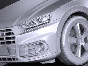 Audi Q5 2017 3D Модель