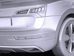 Audi Q5 2017 3D Модель