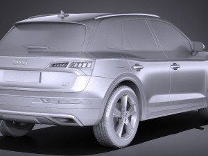 Audi Q5 2017 3D Модель
