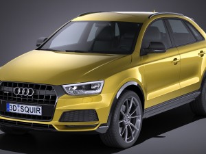 Audi Q3 2017 3D Model
