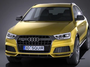 Audi Q3 2017 3D Model