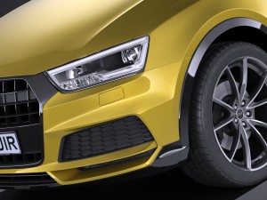 Audi Q3 2017 3D Модель