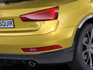 Audi Q3 2017 3D Модель
