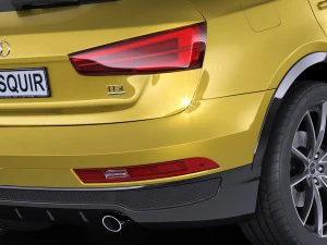 Audi Q3 2017 3D Model