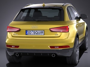 Audi Q3 2017 3D Модель