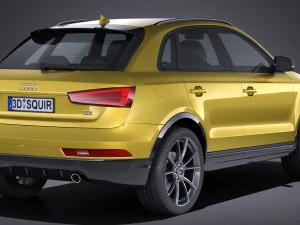 Audi Q3 2017 3D Model