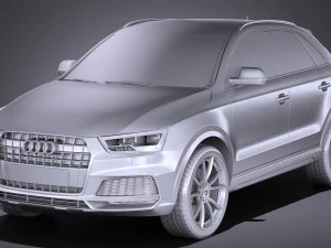 Audi Q3 2017 3D Model