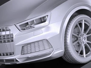 Audi Q3 2017 3D Model