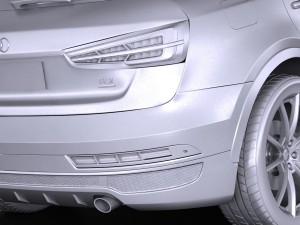 Audi Q3 2017 3D Модель