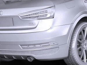 Audi Q3 2017 3D Model