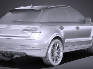 Audi Q3 2017 3D Модель