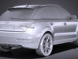 Audi Q3 2017 3D Model