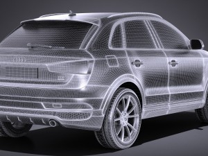 Audi Q3 2017 3D Модель