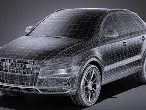 Audi Q3 2017 3D Model