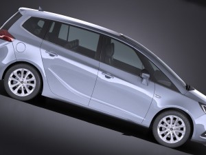 Opel Zafira 2017 3Dモデル