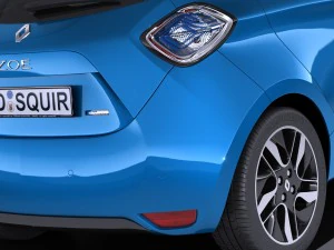 Renault Zoe 2017 3D Model