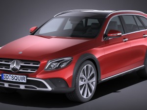 Mercedes-Benz E-class Allterrain 2017 3D Model