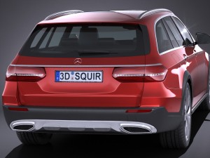 Mercedes-Benz E-class Allterrain 2017 3D 모델