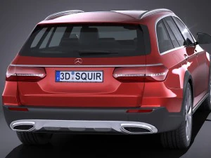 Mercedes-Benz E-class Allterrain 2017 3D Model