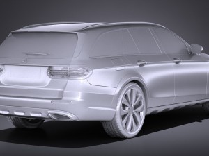 Mercedes-Benz E-class Allterrain 2017 3D 모델