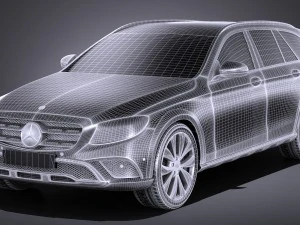 Mercedes-Benz E-class Allterrain 2017 3D Model