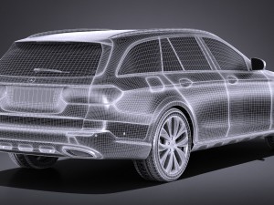 Mercedes-Benz E-class Allterrain 2017 3D 모델