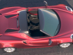 Alfa Romeo 4C Spider 2017 Desert Studio Modello 3D