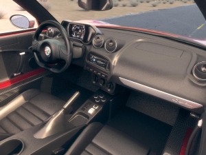 Alfa Romeo 4C Spider 2017 Desert Studio Modello 3D