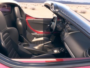 Alfa Romeo 4C Spider 2017 Desert Studio Modello 3D
