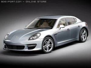 Porsche Panamera 2010 Modelo 3D