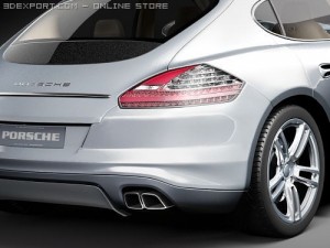 Porsche Panamera 2010 Model 3D