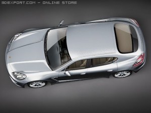Porsche Panamera 2010 Model 3D