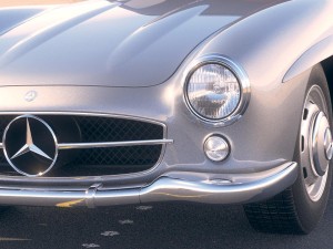 Mercedes-Benz 300SL Gullwing W198 1955 Modello 3D