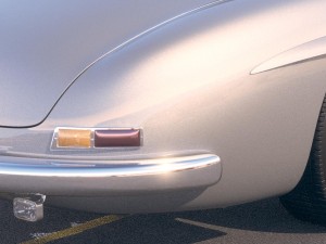 Mercedes-Benz 300SL Gullwing W198 1955 Modello 3D
