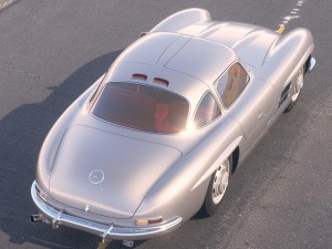 Mercedes-Benz 300SL Gullwing W198 1955 Modello 3D